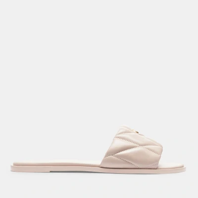 Image of Coach Women&#039;s Holly Quilted Leather Sandals Blush UK 6