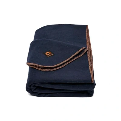 Image of Arcturus 80% Heavy Military Wool Blanket 4+ Lbs 64&quot; x 88&quot; Navy