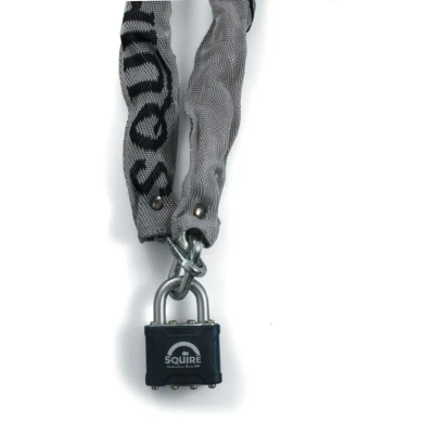 Image of Squire 3936 Sleeved Padlock &amp; Chain Set