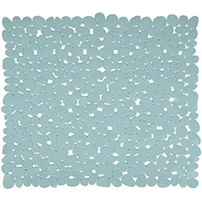 Image of MSV &quot;Pebbles Shower Mat, Grey, 53 x cm