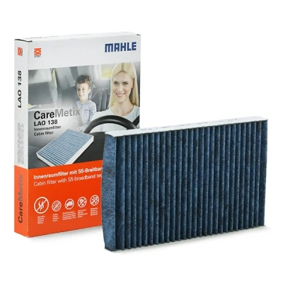 Image of 72413807 Pollen filter MAHLE ORIGINAL LAO 138 CITROËN: C4 I Hatchback, Picasso 2, II PEUGEOT: 308 508 Saloon