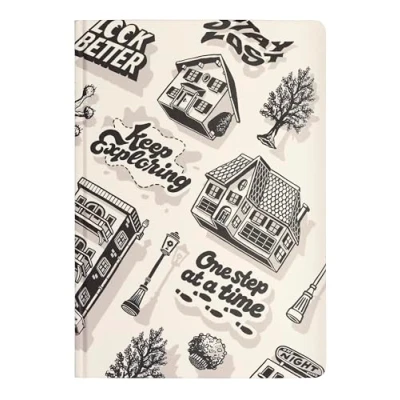 Image of Caran d&#039;Ache Rylsee 0454.323 A5 Blank Sketchbook in Urban Graphic Style Hard Cover (300 g/m²) 64 Pages Format 21 x 14.8 cm