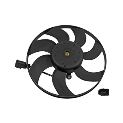 Image of 1K0959455CT Cooling fan VEMO Original Quality V15 01 1881 295mm 12V without radiator shroud VOLKSWAGEN: Golf 5, Touran I, Polo V Hatchback