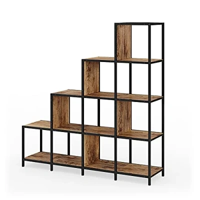 Image of Vicco Room divider Fyrk, Rustic oak/Black, 120 x cm