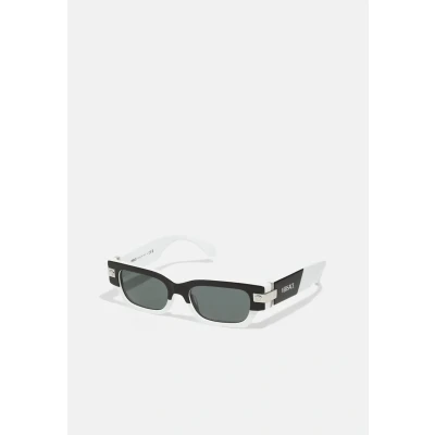 Image of Versace Unisex Sunglasses, Size: 53, Top black/white/dark grey