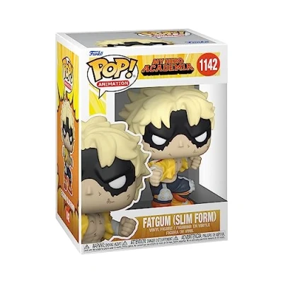 Image of Funko POP! Animation: My Hero Academia (MHA) Fat Gum Collectable Vinyl Figure Gift Idea Official Merchandise Toys for Kids &amp; Adults Anime Fans Model Collectors and Display