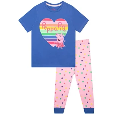 Image of Peppa Pig Girls Pyjamas Multicolour 6 7 Years