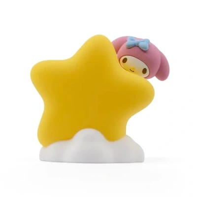 Image of BANDAI Hello Kitty &amp; Friends Star Light My Melody Touch Night Lamp for Kids Age 3+ 9cm Kawaii Collectable a Childs or Fans Bedroom Official Sanrio Gift Collect All 6 Cute Characters