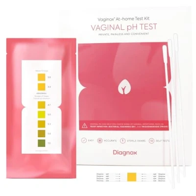 Image of Bacterial Vaginosis Test for Women Individually Packaged Vaginal pH Strips with Sterile Swabs BV and Thrush Kit eBook