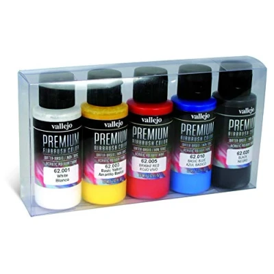 Image of Vallejo Premium Color 60 ml Opaque Set (Set of 5)