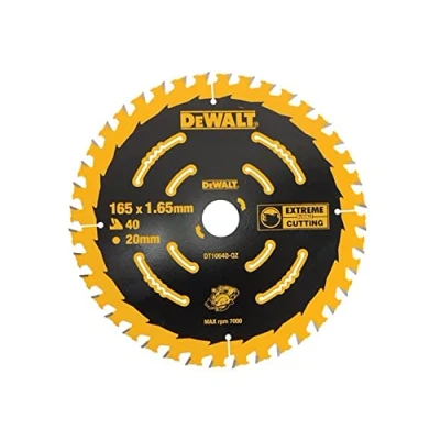 Image of Dewalt DT10640 2 x Circular Saw Blade 165 20 40T Extreme Framing DCS391