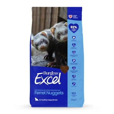 Image of Burgess Excel Ferret Nuggets, 4 x 2 kg