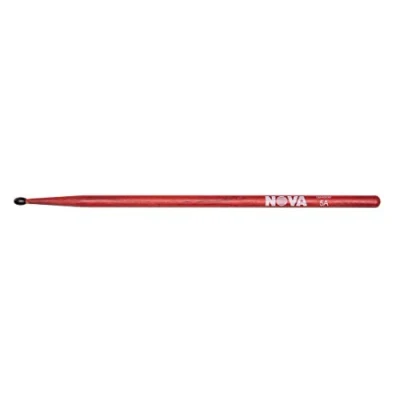 Image of Vic FIrth NOVA Drumsticks 5AN Nylon Tip Red
