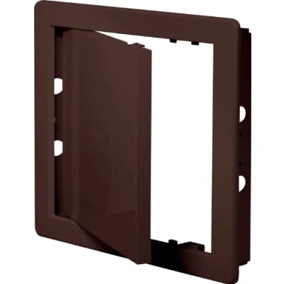 Image of Awenta DT11BR Inspection Doors High Quality ABS Plastic Robust and Durable Maintenance Flap Snap Lock Many Sizes to Choose From 20 cm x Colour: Brown
