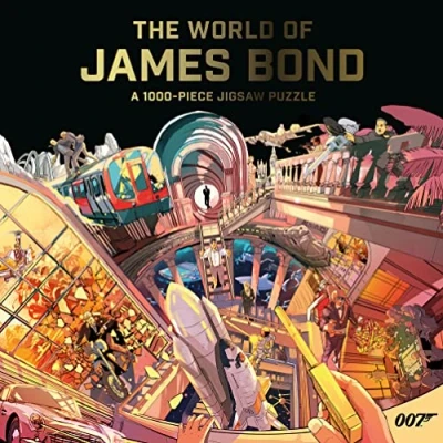 Image of Laurence King Publishing 9781913947811 The World of James Bond Jigsaw Puzzle