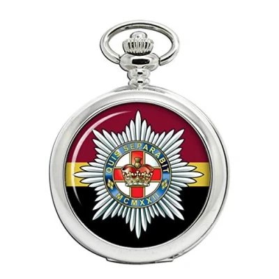 Image of Giftshop UK 4th/7th Royal Dragoon Guards, British Army Full Hunter Pocket Watch