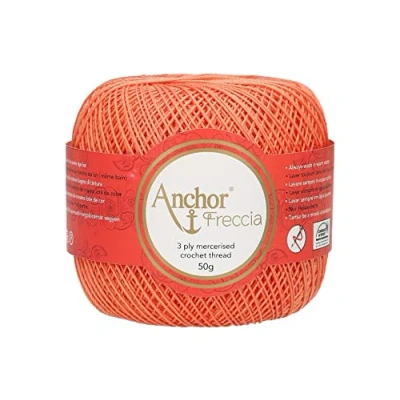 Image of Anchor 4771012 00328 Crochet Yarn 100% Cotton 328 Thickness 12