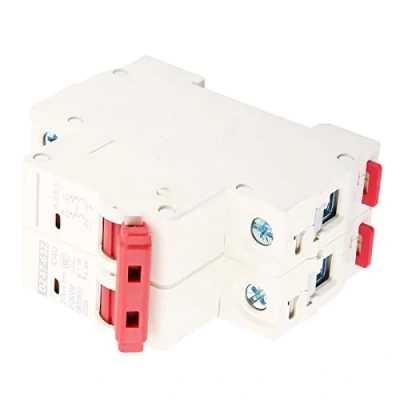 Image of Circuit Breaker, 2P 40A DC 500V Miniature MCB Safety Breaker DZ47 63Z 2P, Photovoltaic Short Protection Disconnect Switch