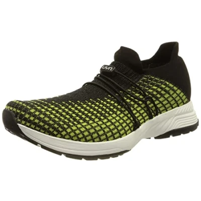 Image of UYN Men&#039;s Zephyr Sneaker, Lime/Black, 12.5 UK