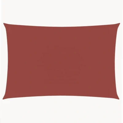 Image of vidaXL Sunshade Sail Oxford Fabric Rectangular 3x6 m Terracotta