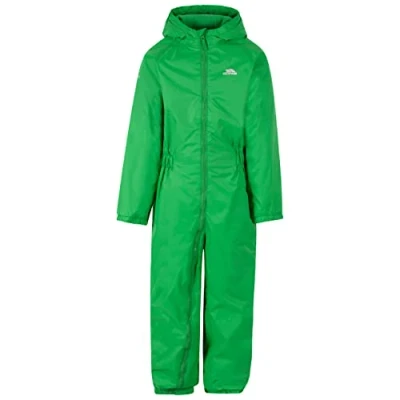 Image of Trespass Dripdrop Fleece Lined Insulated All in one suit (12 18 Months, Scallion Green)