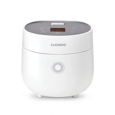 Image of CUCKOO CR 0675F 6 Cup (Uncooked) Micom Rice Cooker 13 Menu Options: Quinoa, Oatmeal, Brown &amp; More, Touch Screen, Nonstick Inner Pot White