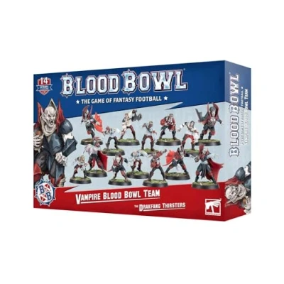 Image of Games Workshop Blood Bowl Team Vampire : The Drakfang Thirsters, Red