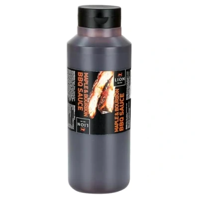Image of Lion Maple &amp; Bourbon BBQ Sauce 1ltr