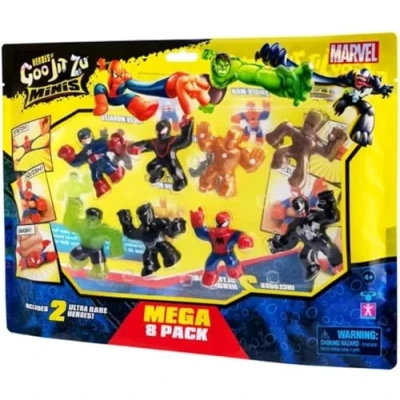 Image of Heroes of GOO JIT ZU Marvel Minis S4 8 Pack,Black