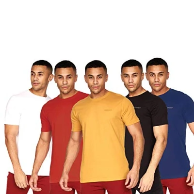Image of Crosshatch Essential Tee: Elevate Your Wardrobe with Style and Comfort(S/Traymax Pkb/Assorted)