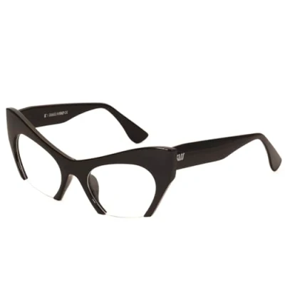 Image of Kiss NIKITA eyeglasses BLACK V1, Clear Lenses