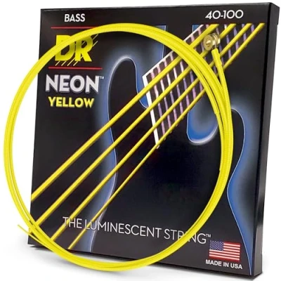 Image of DR Strings HI DEF NEON Bass Guitar (NYB 40)
