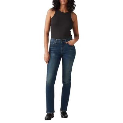 Image of Levi&#039;s 724 High Rise Straight Miles Apart, 27W x 32L