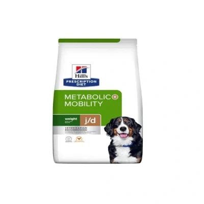 Image of Hill&#039;s Prescription Diet Dog Weight + Food Croquet Joint Health for Chicken 4 kg