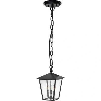 Image of Hinkley Huntersfield Outdoor Pendant Ceiling Light Black, IP44