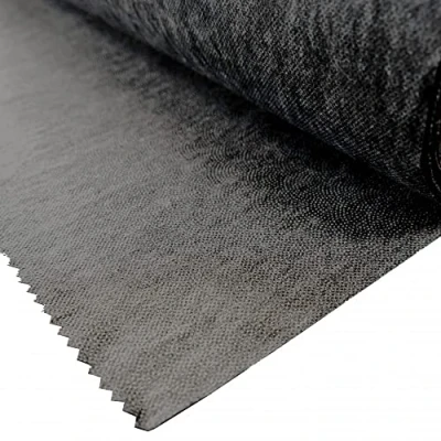 Image of Soft Handle Medium, Charcoal, Fusible Iron On Interfacing, 2 Metres x 90cm Wide (Non Woven)