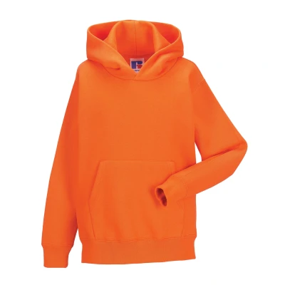 Image of Russell Athletic Childrens Unisex Childrens/Kids Hoodie (Orange) Size 5 6Y
