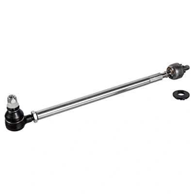 Image of 381292, 381292S, 381292S1 Tie Rod FEBI BILSTEIN 11856 Front Axle Left, Right with lock nuts, locking plate PEUGEOT: 306 Estate