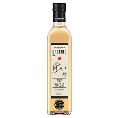 Image of Eat Wholesome Organic Raw Rice Vinegar Unfiltered with The Mother, 500 ml