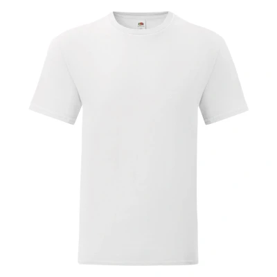 Image of Fruit of the Loom Mens Iconic T Shirt White Size Large