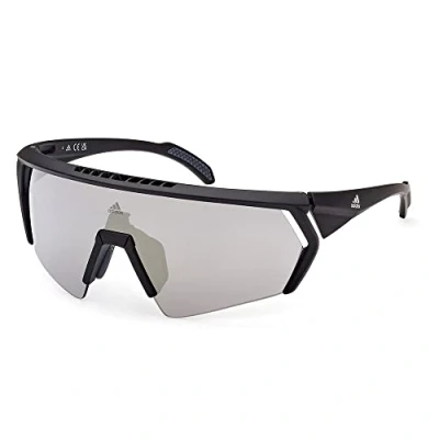 Image of Sunglasses Adidas sport Sp0063 cmpt aero col. 02g Man Mask Matte black