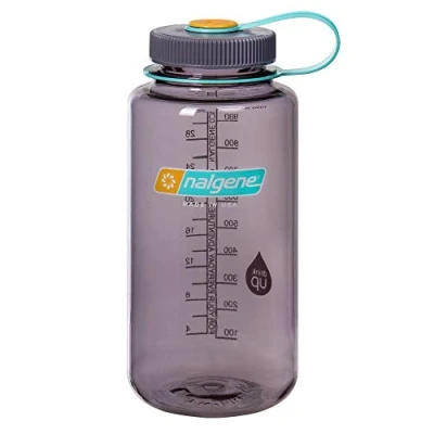 Image of Nalgene 1 Litre Wide Mouth Tritan Water Bottle (Aubergine)