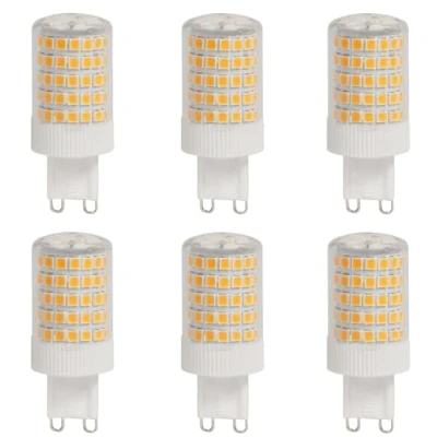 Image of Aiwerttes 12W G9 LED Bulbs, Warm White Non Dimmable, Energy Saving Equivalent to 100W Halogen Flicker Free, Pack of 6