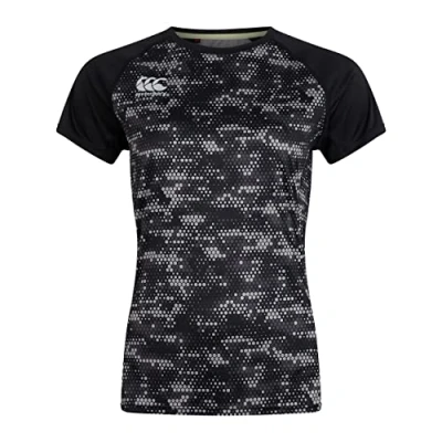 Image of Canterbury Women&#039;s Vapodri Super Lightweight Short Sleeve Grip T Shirt, Frost Grey, 6