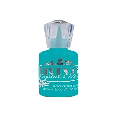 Image of Tonic Studios Nuvo 1.1 Oz Crystal Drops, Blue (Caribbean Ocean), 3.17x3.17x8.89 cm