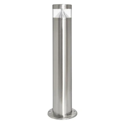 Image of Modern LED Bollard Post Light Outdoor Garden Ground Warm White Stainless Steel ZLC022WARM