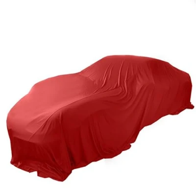 Image of UK Custom Covers Showroom Reveal Car Cover Non Tailored Medium (600cm x 450cm) Red RSC448REDAD27