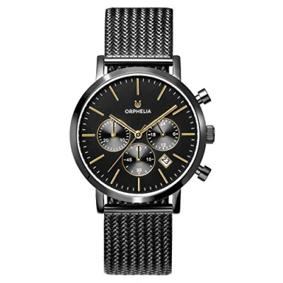 Image of ORPHELIA Mens Quartz Watch, Chronograph Display and Stainless Steel Strap OR82801