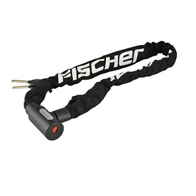 Image of Fischer 5 mm Diameter Black Chain Lock 90 85898
