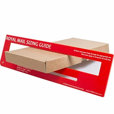 Image of C6 / A6 (163x112x20mm) Royal Mail Brown Large Letter Cardboard Postal Mailing PiP Boxes (25)
